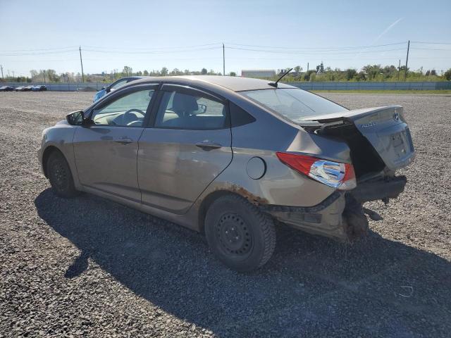 KMHCT4AE3CU113990 - 2012 HYUNDAI ACCENT GLS BEIGE photo 2
