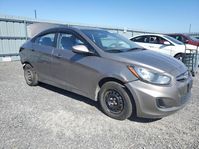 KMHCT4AE3CU113990 - 2012 HYUNDAI ACCENT GLS BEIGE photo 4