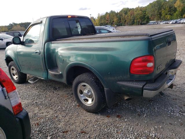 2FTZF0822XCA71165 - 1999 FORD F-150 GREEN photo 2