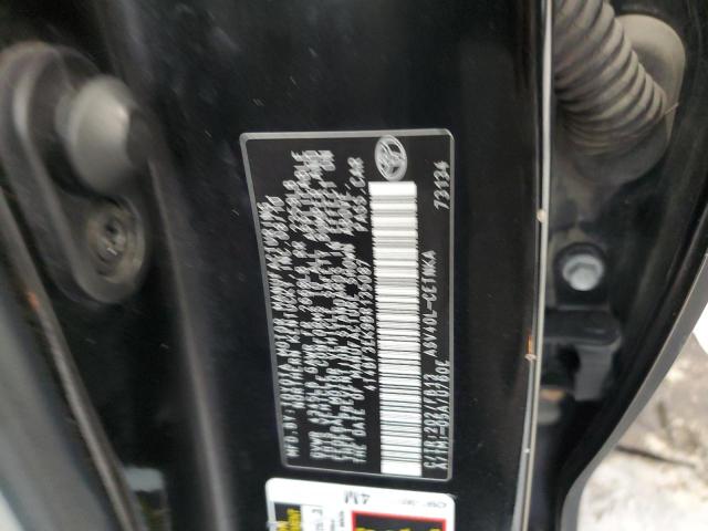 4T4BF3EK9BR135087 - 2011 TOYOTA CAMRY BASE أسود صورة 12