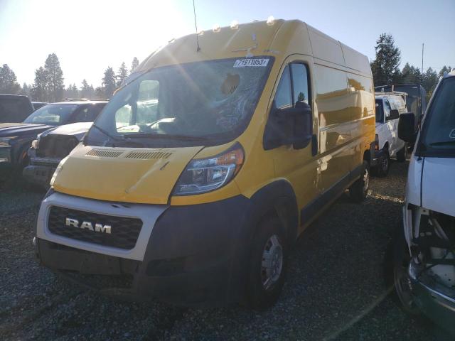 3C6URVHG1KE550573 - 2019 RAM PROMASTER 3500 HIGH ყვითელი ფოტო 1