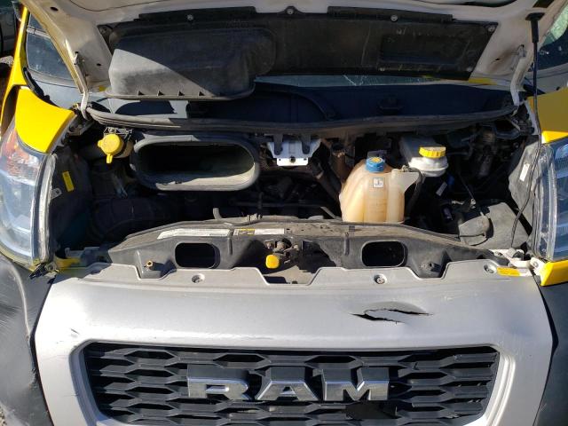3C6URVHG1KE550573 - 2019 RAM PROMASTER 3500 HIGH ყვითელი ფოტო 12