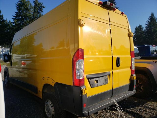 3C6URVHG1KE550573 - 2019 RAM PROMASTER 3500 HIGH ყვითელი ფოტო 2