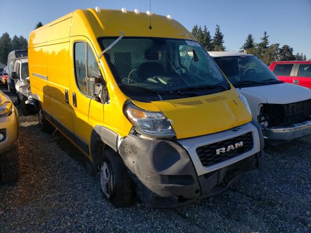 3C6URVHG1KE550573 - 2019 RAM PROMASTER 3500 HIGH ყვითელი ფოტო 4