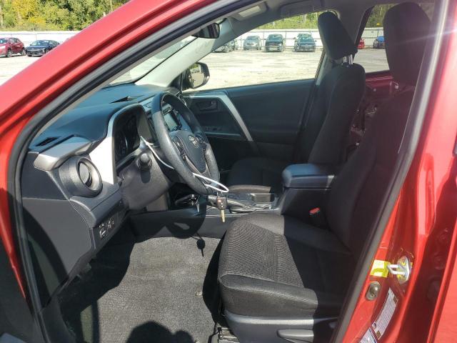 JTMBFREV2HJ121215 - 2017 TOYOTA RAV4 LE წითელი ფოტო 7