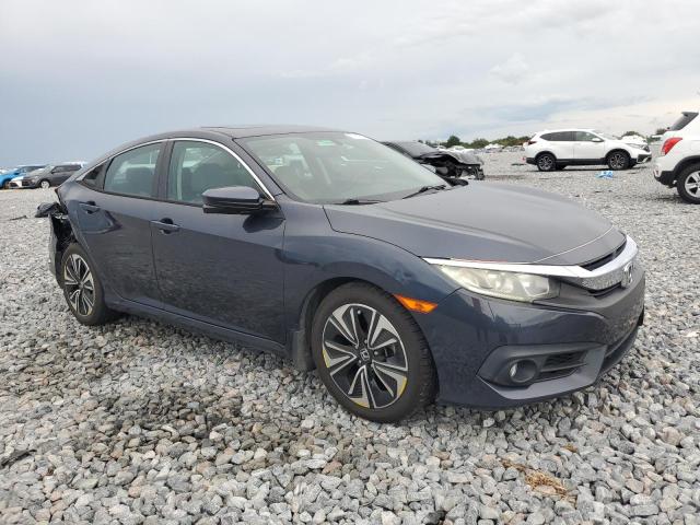 2HGFC1F75JH645169 - 2018 HONDA CIVIC EXL ნაცრისფერი ფოტო 4