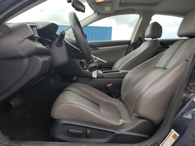 2HGFC1F75JH645169 - 2018 HONDA CIVIC EXL ნაცრისფერი ფოტო 7