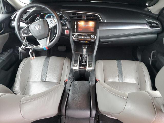 2HGFC1F75JH645169 - 2018 HONDA CIVIC EXL ნაცრისფერი ფოტო 8