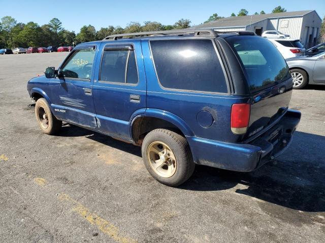 1GNCS13W2XK168256 - 1999 CHEVROLET BLAZER BLUE photo 2