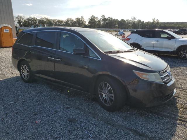 5FNRL5H44CB110090 - 2012 HONDA ODYSSEY EX BLACK photo 4