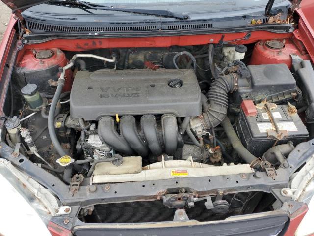 2T1BR32E96C567315 - 2006 TOYOTA COROLLA CE RED photo 11
