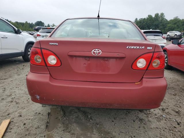 2T1BR32E96C567315 - 2006 TOYOTA COROLLA CE RED photo 6