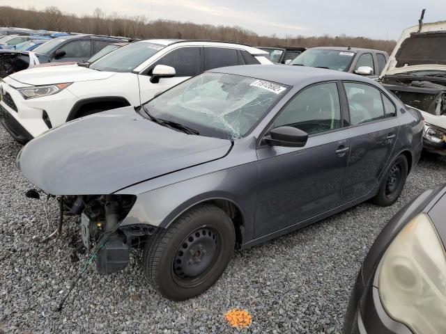 3VW2K7AJ7FM339862 - 2015 VOLKSWAGEN JETTA BASE CHARCOAL photo 1