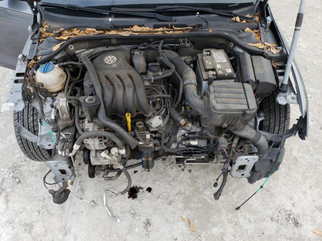 3VW2K7AJ7FM339862 - 2015 VOLKSWAGEN JETTA BASE CHARCOAL photo 11