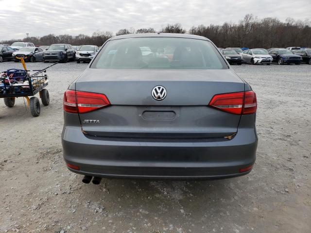 3VW2K7AJ7FM339862 - 2015 VOLKSWAGEN JETTA BASE CHARCOAL photo 6