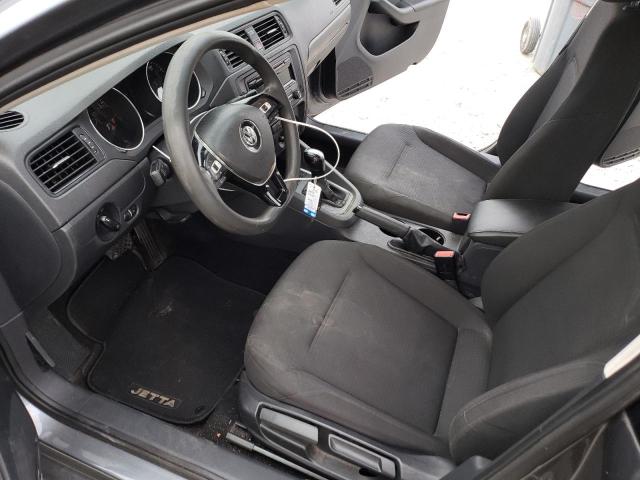 3VW2K7AJ7FM339862 - 2015 VOLKSWAGEN JETTA BASE CHARCOAL photo 7