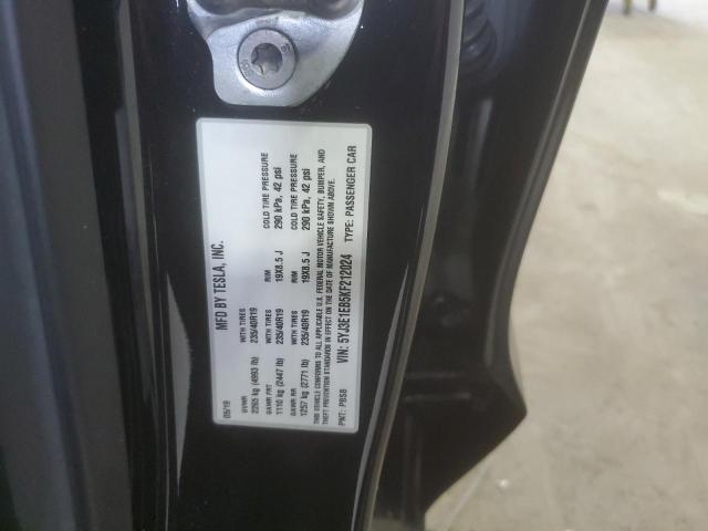5YJ3E1EB5KF212024 - 2019 TESLA MODEL 3 BLACK photo 12
