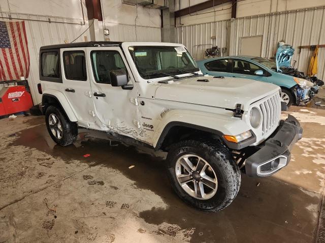 1C4HJXEGXJW228682 - 2018 JEEP WRANGLER U SAHARA თეთრი ფოტო 4