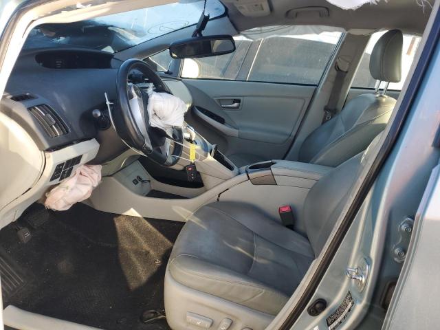 JTDKN3DU2D1632989 - 2013 TOYOTA PRIUS Теңіз түсті фото 7