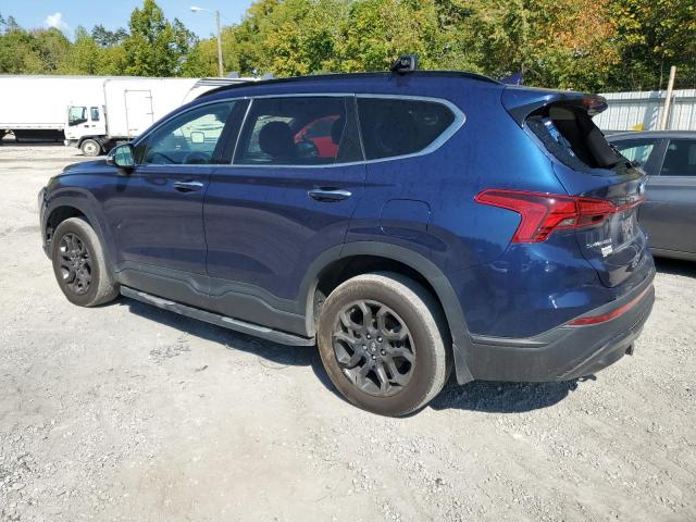 5NMS6DAJ9NH386317 - 2022 HYUNDAI SANTA FE SEL 蓝色 照片 2