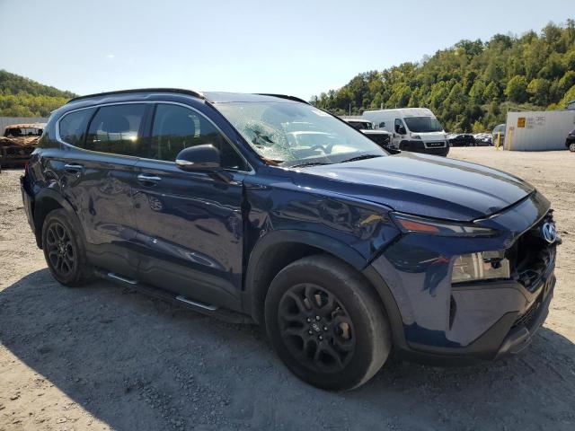 5NMS6DAJ9NH386317 - 2022 HYUNDAI SANTA FE SEL 蓝色 照片 4