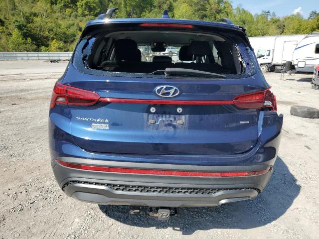 5NMS6DAJ9NH386317 - 2022 HYUNDAI SANTA FE SEL 蓝色 照片 6