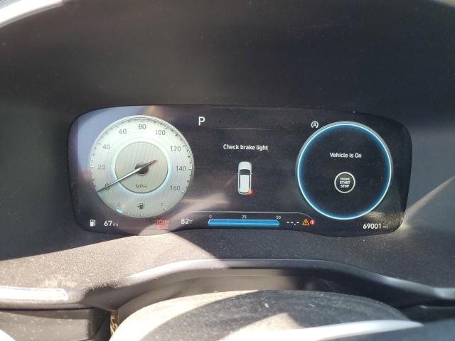 5NMS6DAJ9NH386317 - 2022 HYUNDAI SANTA FE SEL 蓝色 照片 9