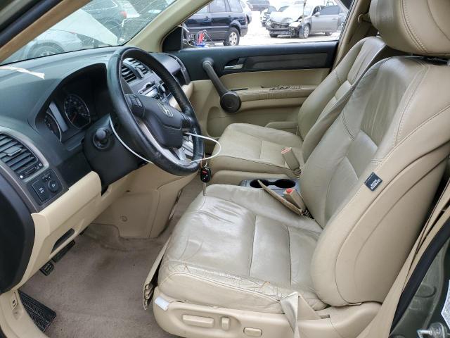 5J6RE48769L012970 - 2009 HONDA CR-V EXL Grün Foto 7