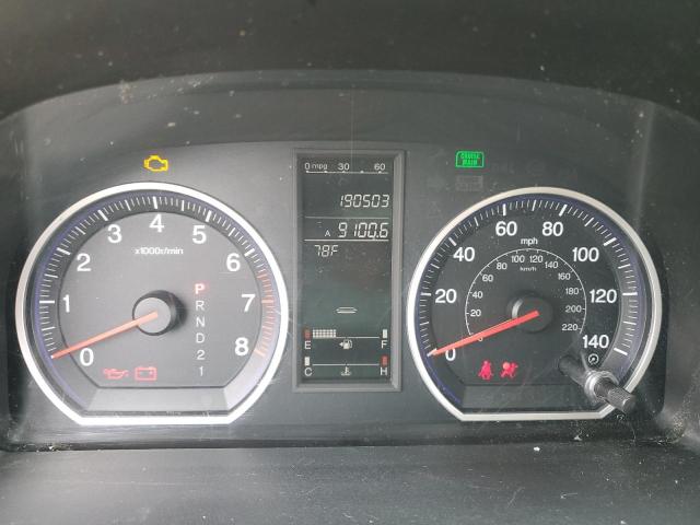 5J6RE48769L012970 - 2009 HONDA CR-V EXL Grün Foto 9