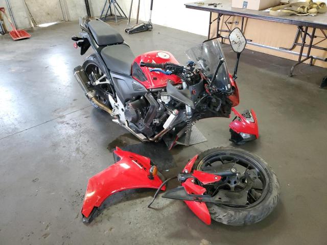 MLHPC4417D5000633 - 2013 HONDA CBR500 R RED photo 1