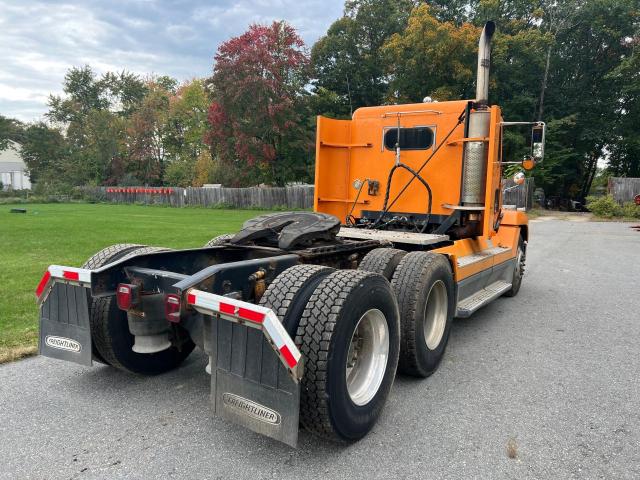 1FUJAHAS41LH39495 - 2001 FREIGHTLINER CONVENTION FLD120 ORANGE photo 4