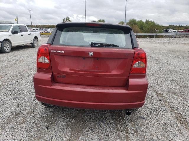 1B3HB78KX7D317428 - 2007 DODGE CALIBER R/T MAROON photo 6