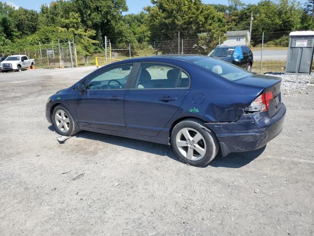 1HGFA15898L080230 - 2008 HONDA CIVIC EX BLUE photo 2