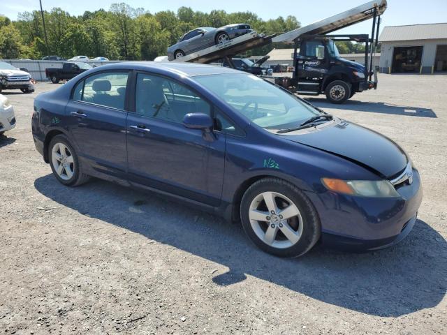 1HGFA15898L080230 - 2008 HONDA CIVIC EX BLUE photo 4