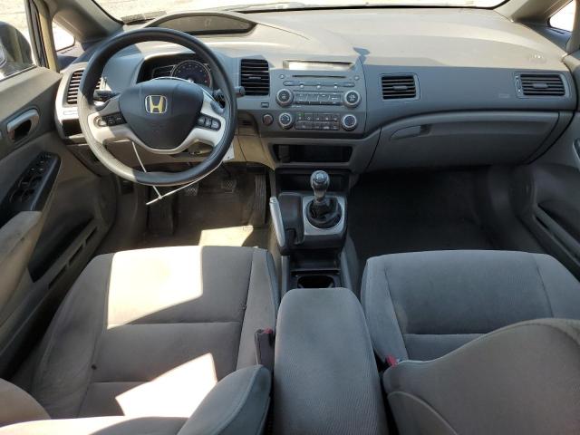 1HGFA15898L080230 - 2008 HONDA CIVIC EX BLUE photo 8