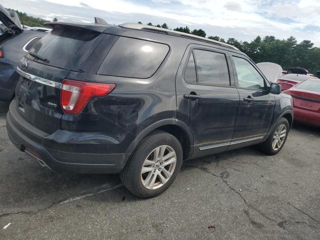 1FM5K8D80JGA50089 - 2018 FORD EXPLORER XLT შავი ფოტო 3
