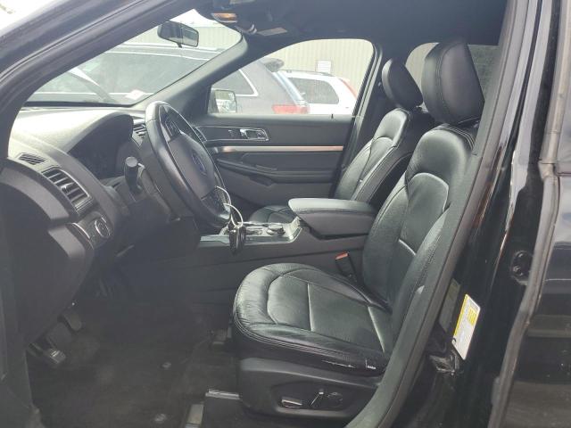 1FM5K8D80JGA50089 - 2018 FORD EXPLORER XLT შავი ფოტო 7