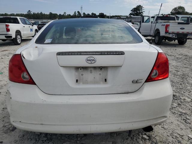 JTKDE167X60110987 - 2006 TOYOTA SCION TC WHITE photo 6