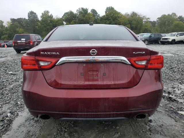 1N4AA6AP4HC362753 - 2017 NISSAN MAXIMA 3.5S BURGUNDY photo 6