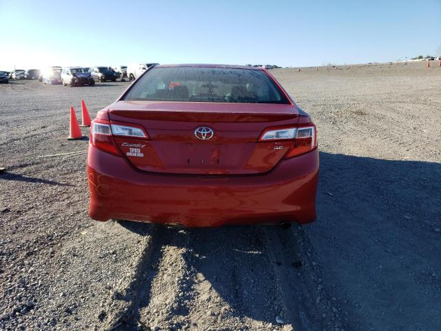 4T1BF1FK1CU544859 - 2012 TOYOTA CAMRY BASE RED photo 6