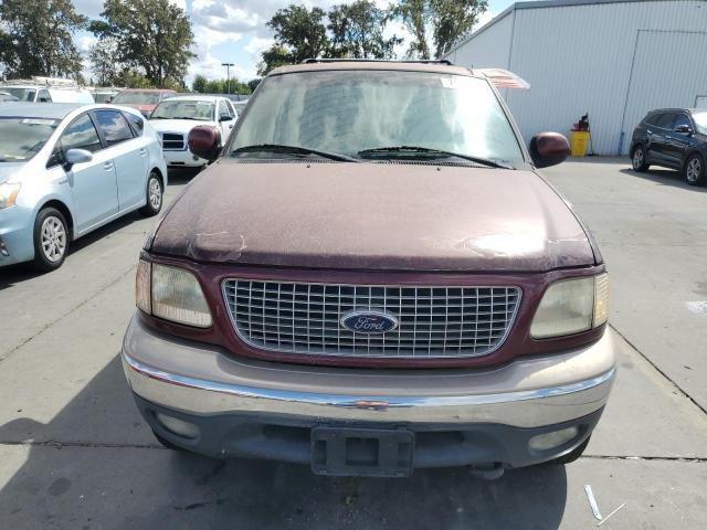 1FMPU18L1XLB33894 - 1999 FORD EXPEDITION BURGUNDY photo 5