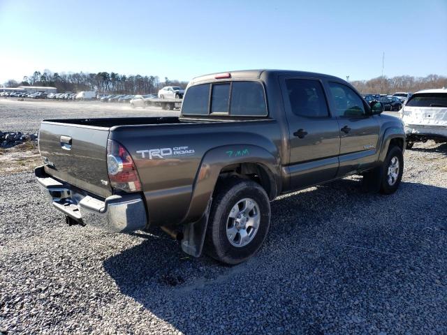 5TFLU4EN5DX073021 - 2013 TOYOTA TACOMA DOUBLE CAB TAN photo 3