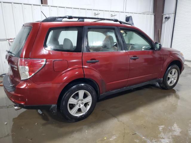JF2SHABC8CH408297 - 2012 SUBARU FORESTER 2.5X BURGUNDY photo 3