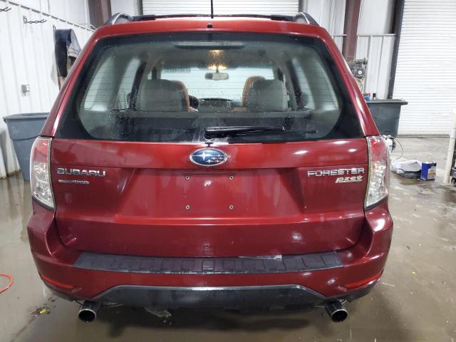 JF2SHABC8CH408297 - 2012 SUBARU FORESTER 2.5X BURGUNDY photo 6