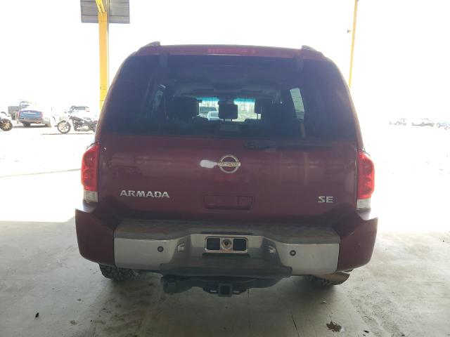 5N1AA08BX5N721262 - 2005 NISSAN ARMADA SE BURGUNDY photo 6