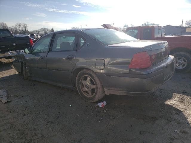 2G1WF55K759312905 - 2005 CHEVROLET IMPALA GRAY photo 2