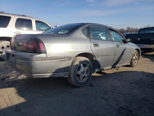 2G1WF55K759312905 - 2005 CHEVROLET IMPALA GRAY photo 3