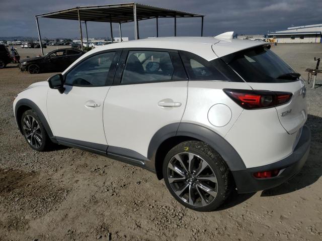 JM1DKDD74K0432541 - 2019 MAZDA CX-3 GRAND TOURING WHITE photo 2