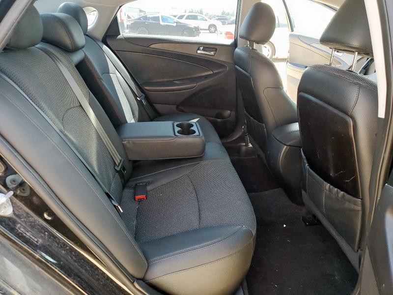 5NPEC4AB6CH445189 - 2012 HYUNDAI SONATA SE BLACK photo 10