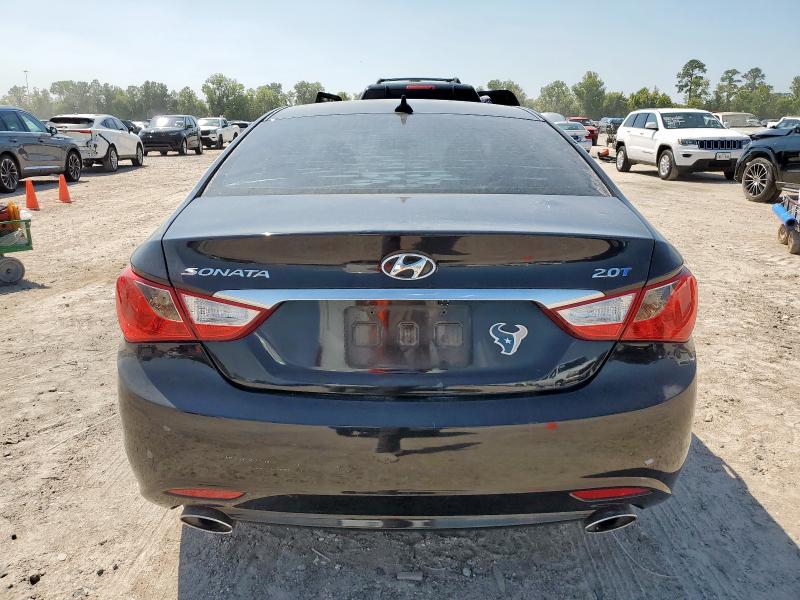 5NPEC4AB6CH445189 - 2012 HYUNDAI SONATA SE BLACK photo 6